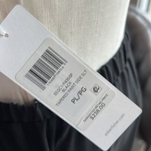 Eileen Fisher SYSTEM Pantaloni Crop Dritti in Seta, Nero Eileen Fisher SYSTEM Pantaloni Crop Dritti in Seta, Nero